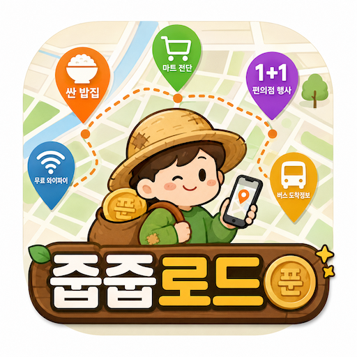 줍줍로드 로고